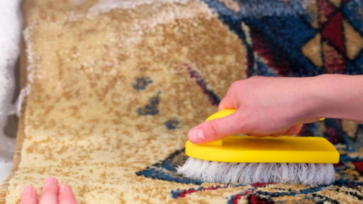 turkiškas kilimų valymo triukas